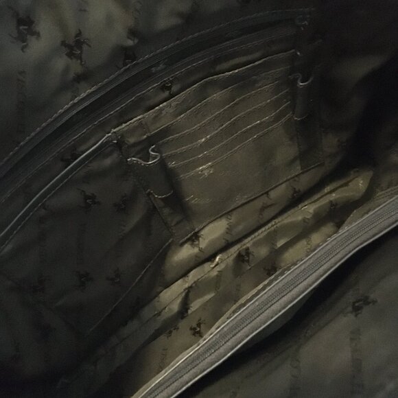 Visconti Genuine Leather Black Messenger/Briefcase/Laptop Bag - Picture 11 of 15